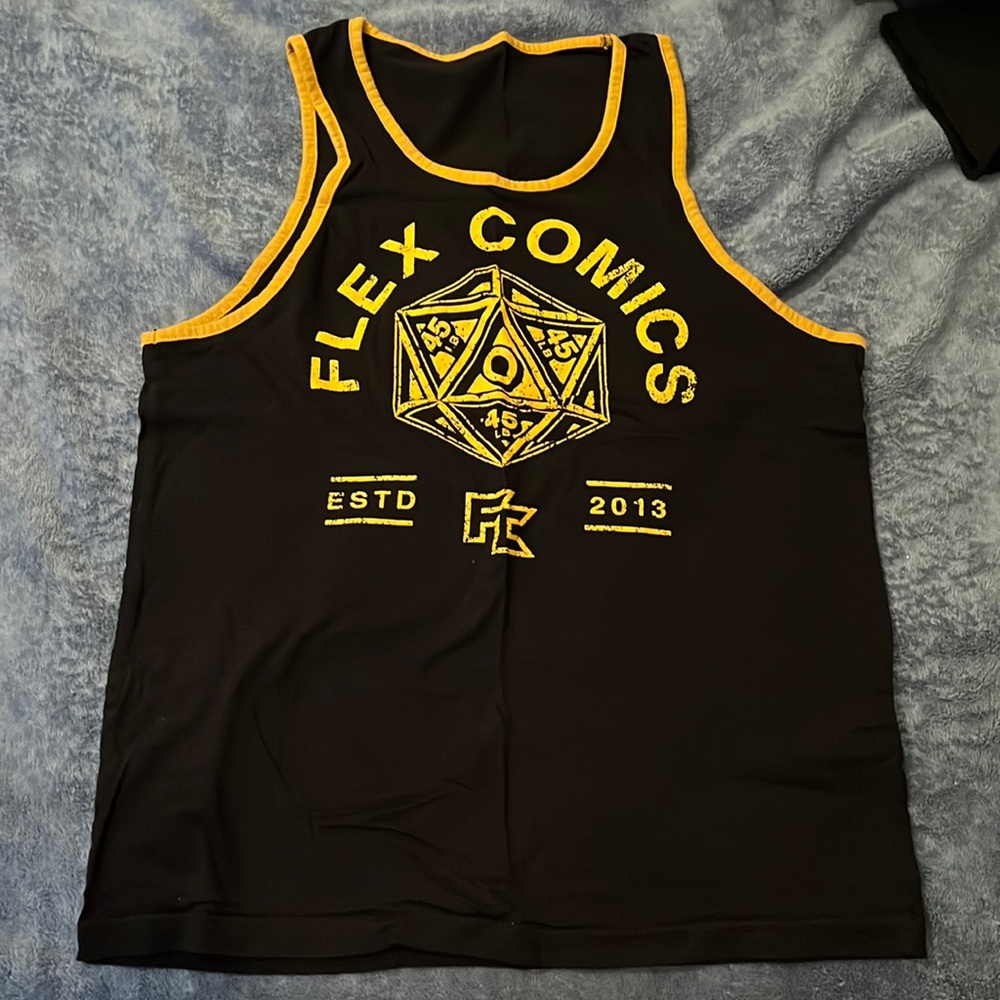 Flex Comics Tank Top Sz Medium